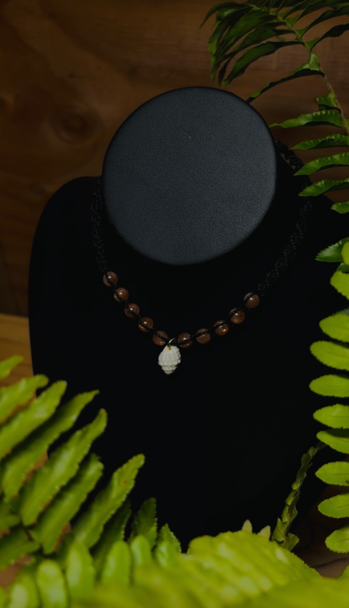 Sandstone Macramé Necklace